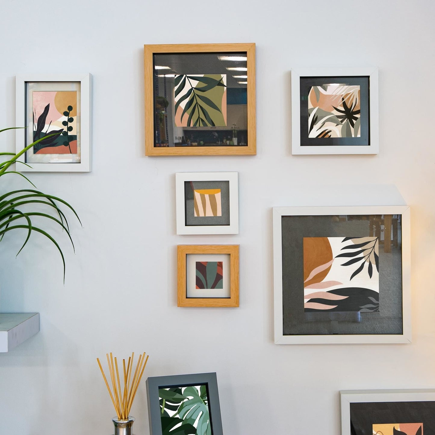 6 x 6 Picture Mount for 10 x 10 Frame
