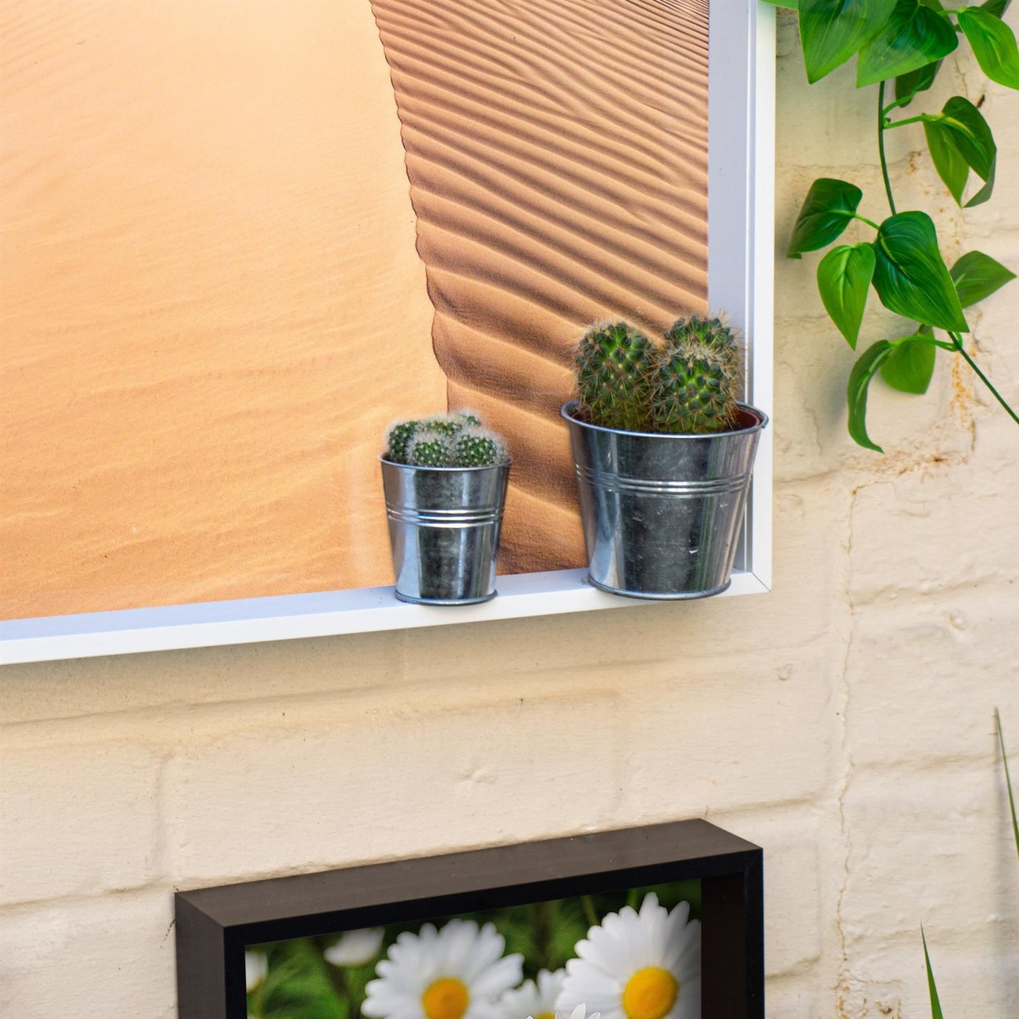10 x 10 3D Deep Box Photo Frame - with 6 x 6 Mount