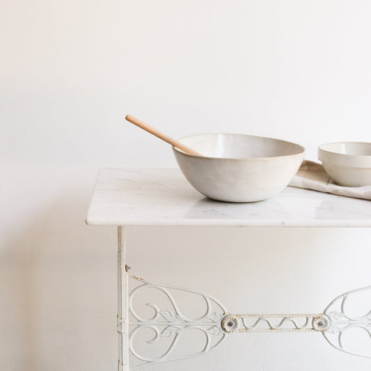 Vintage Marble Bistro Table