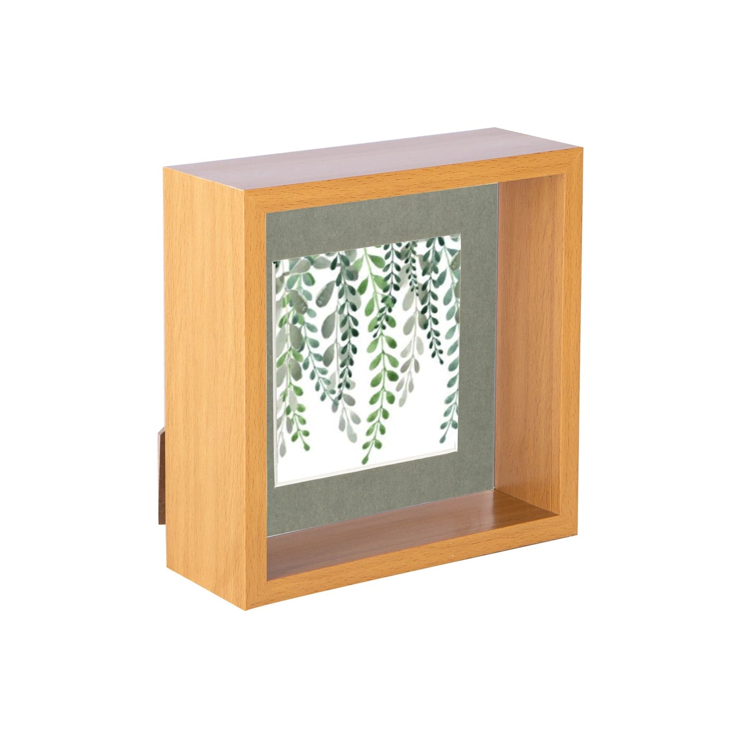 6 x 6 3D Deep Box Photo Frame with 4 x 4 Mount
