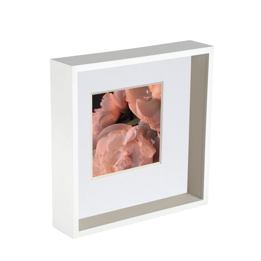 10 x 10 3D Deep Box Photo Frame - with 6 x 6 Mount
