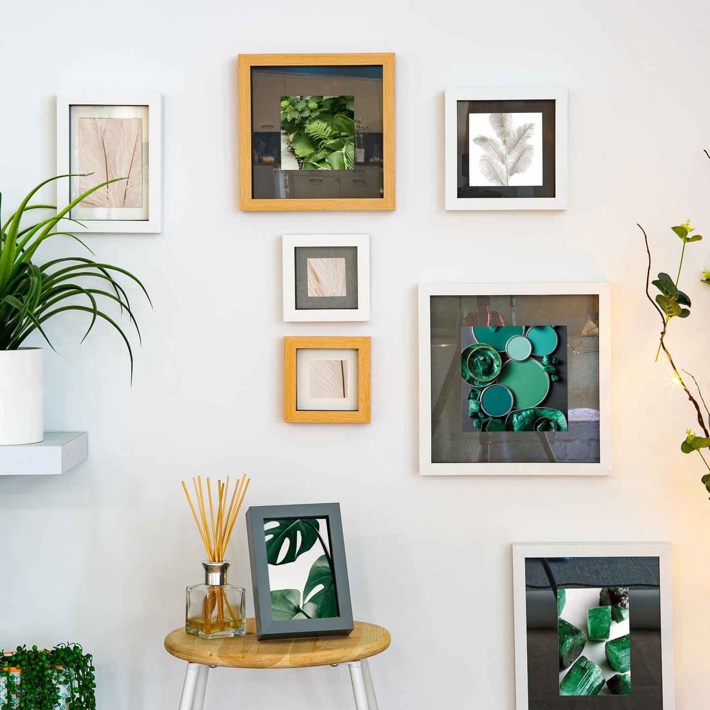 6 x 6 Picture Mount for 10 x 10 Frame - Pack of 10