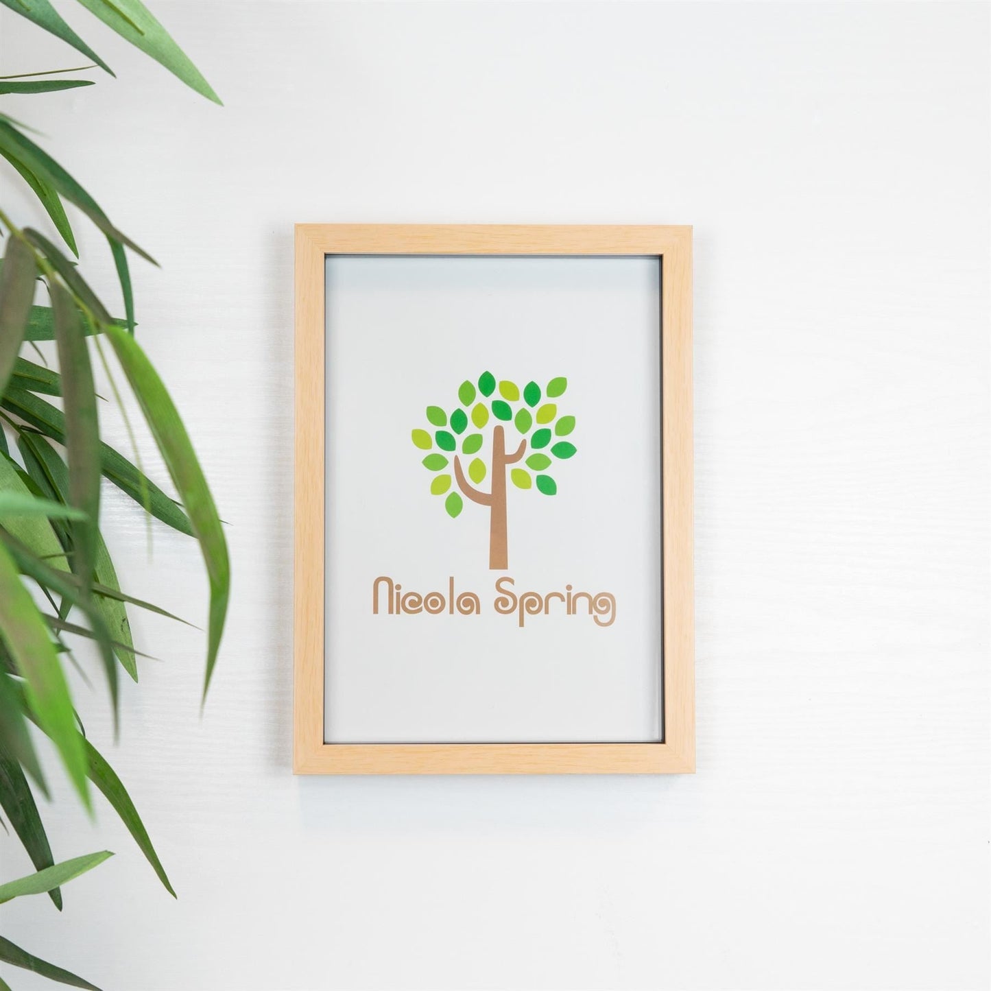 Light Wood A4 (8 x 12) 3D Shadow Box Frame with A5 Mount